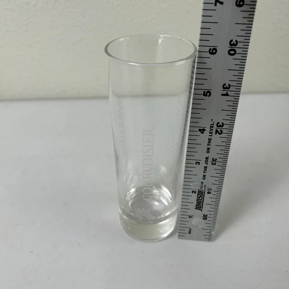 Courvoisier Cognac Etched Highball Glass‎ France 6